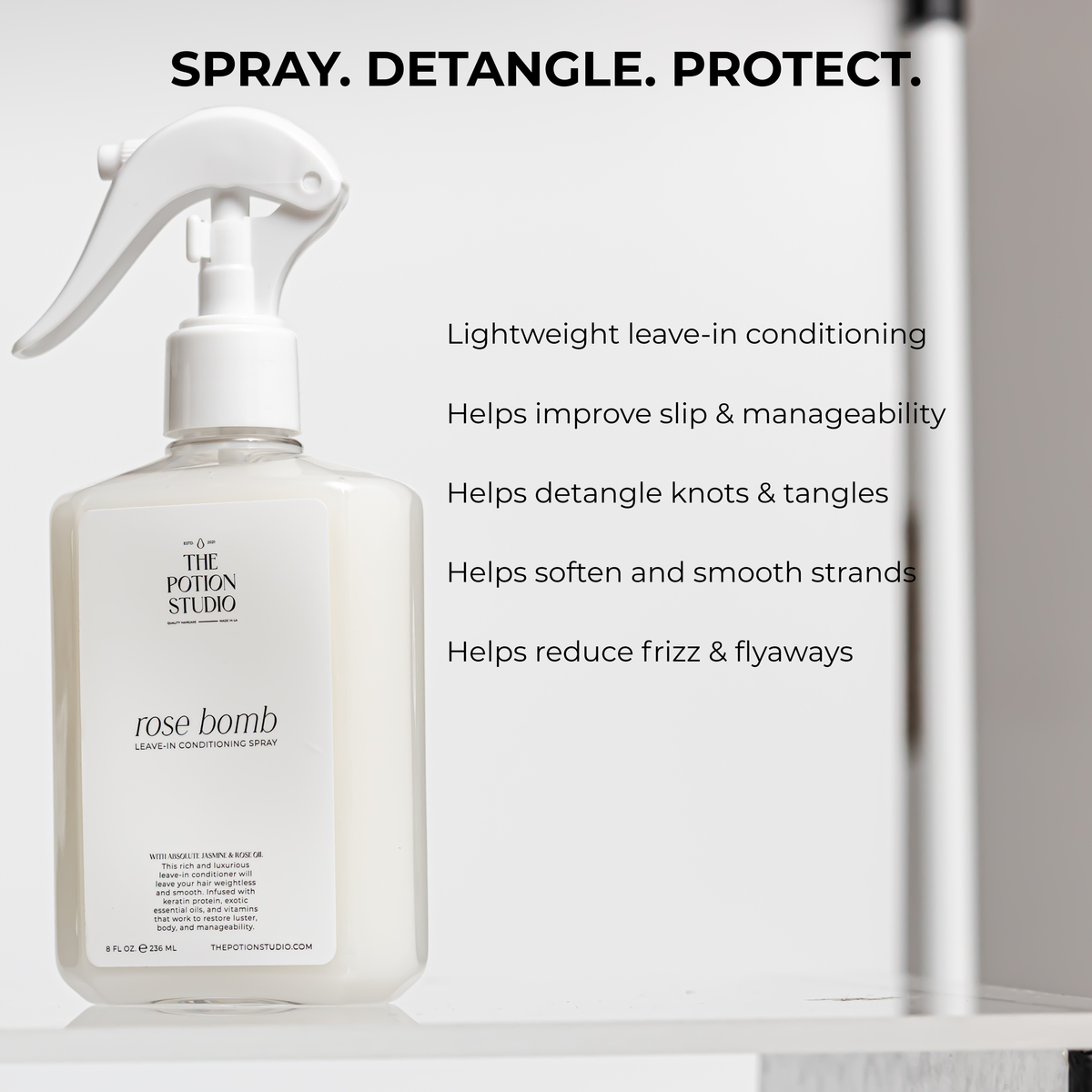 Rose Bomb Leave-in Conditioning Spray