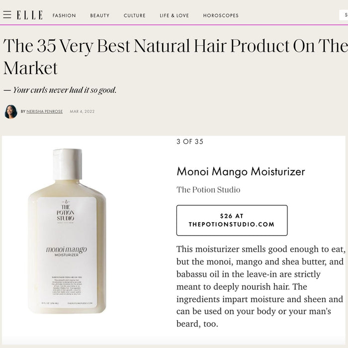 Monoi Mango Moisturizer